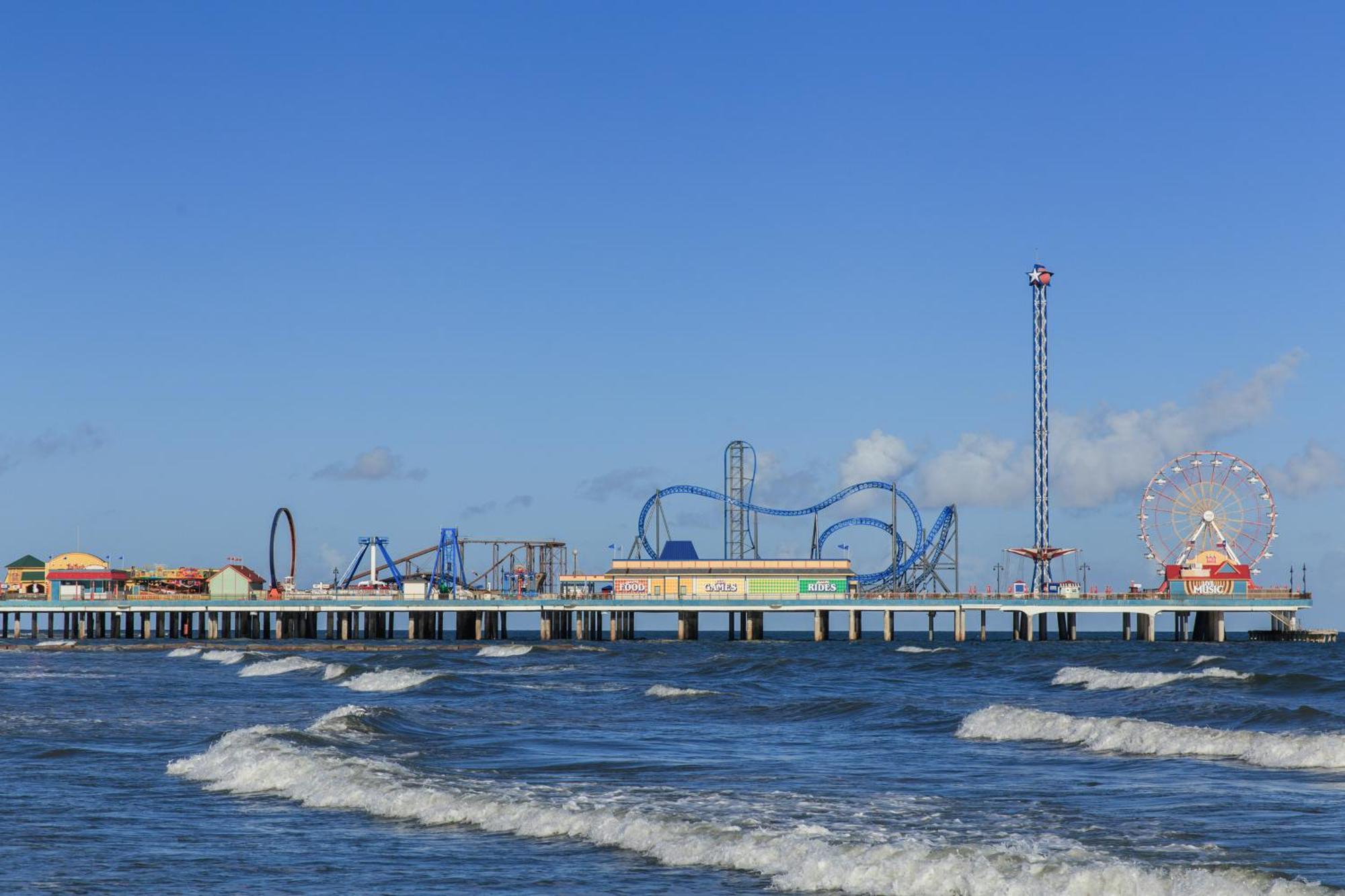 Beachfront Haven Apartman Galveston Kültér fotó